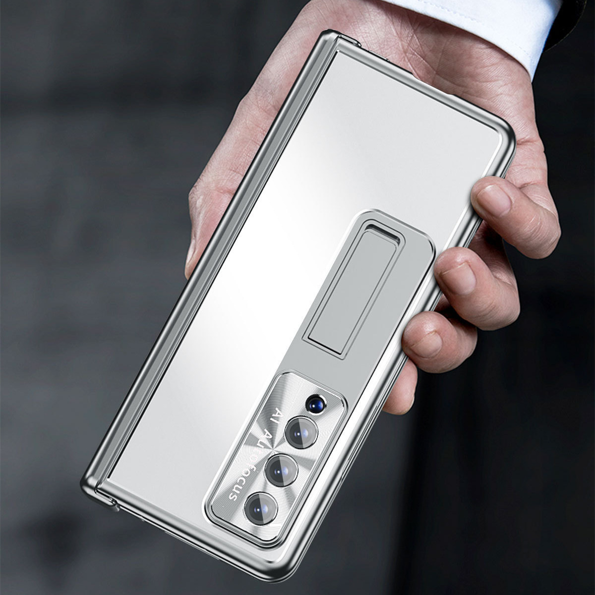 Mobile Phone Case Aluminum Alloy Hinge Folding - Image 7