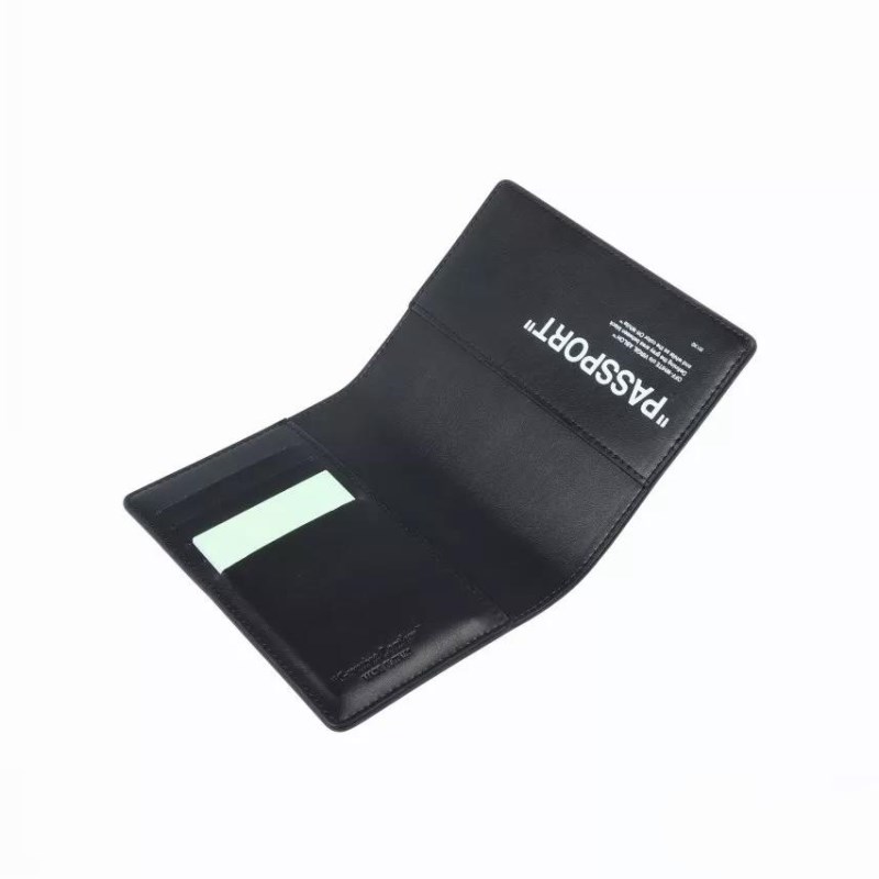 Double Quote Slogan Letter Top Layer Pickup Wallet