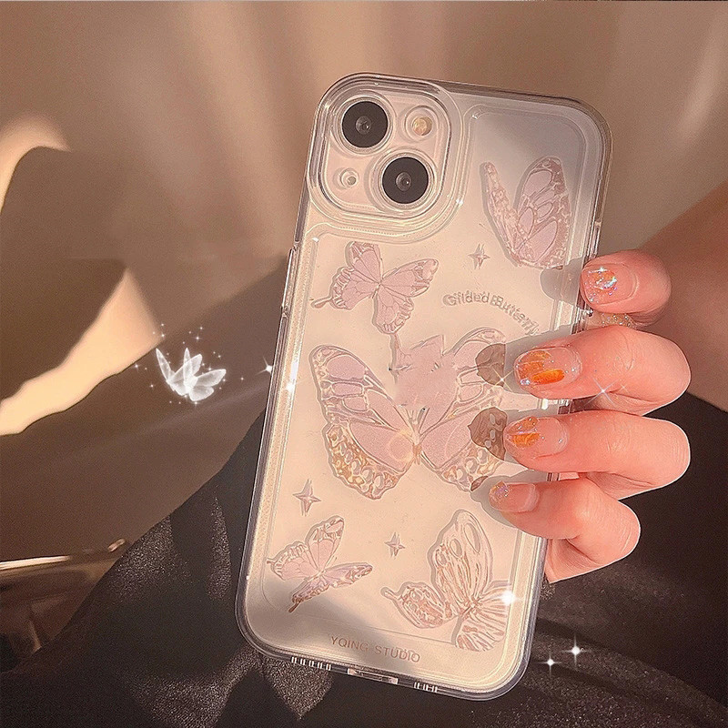 Fashion Simple Butterfly Pattern Phone Case - Image 6