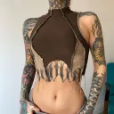 Brown
