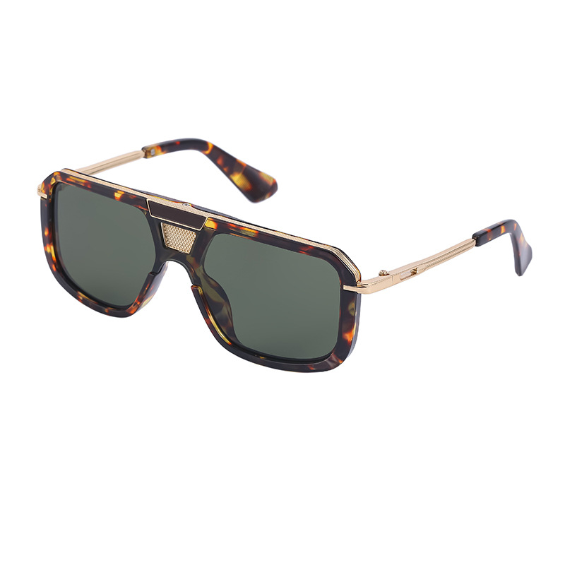 Title 1, Fashion Retro Large Frame Square Sunglasses