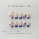 Hand Painted Small Flowers