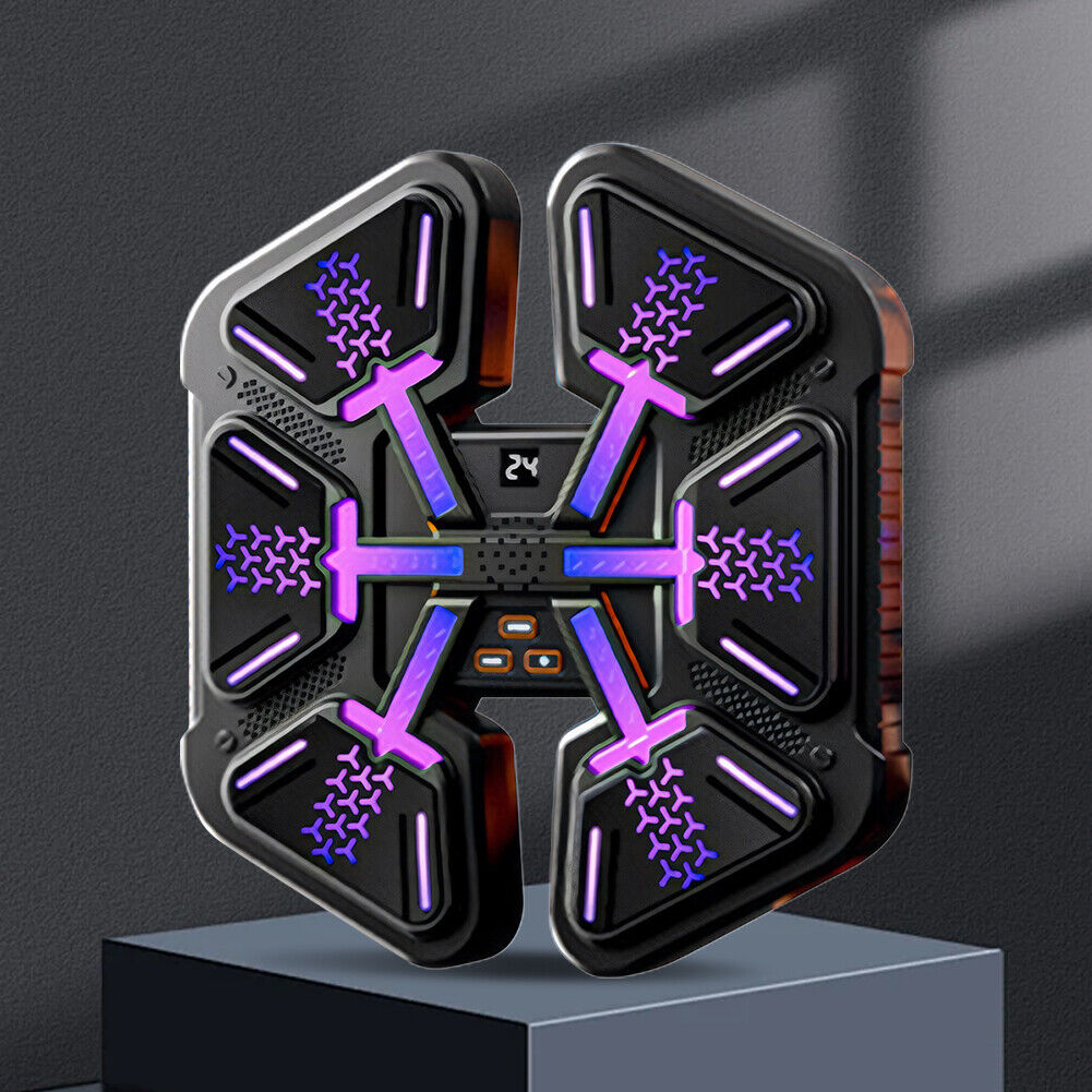 Smart Punching Boxing Electronic Music Machine Home Training Bluetooth With LED — image 9