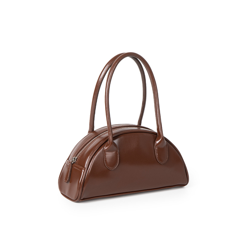 Women's New Retro Grand Handbag Semicircle