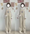 Embroidered Pattern Apricot