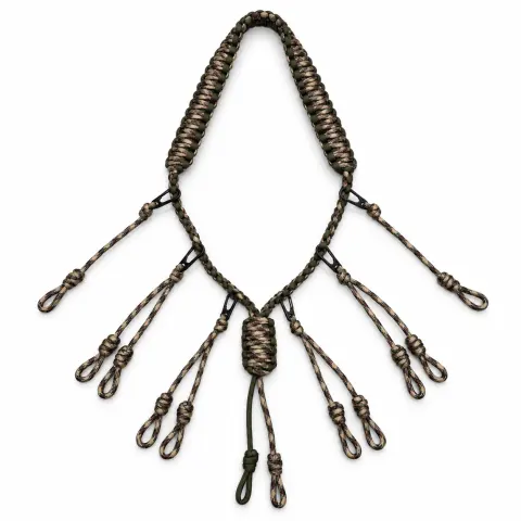 Seven Strand Nylon Durable Duck Call Lanyard Hand Braided