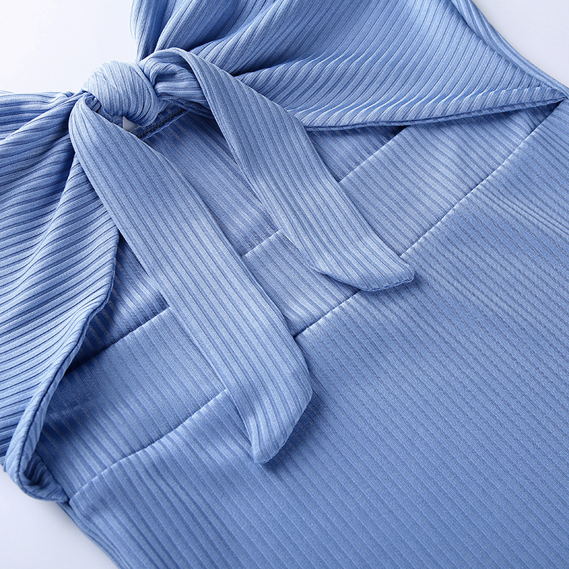 Brown Vneck Split Tank Maxi Summer Party Beach Dress