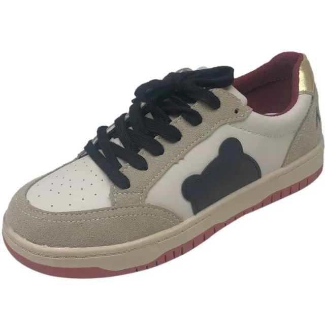 Early Spring New Women's Shoes Leather Retro Sneakers Ins Super Fire Small White Shoes Black - Shop at LoveMi