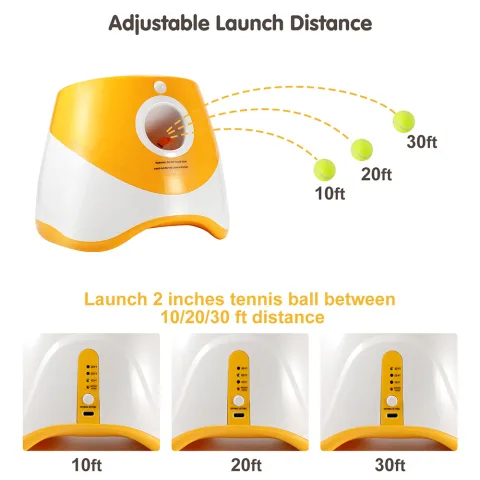 Automatic Throwing Machine Pet Outdoor Toy Ball Dog Tennis