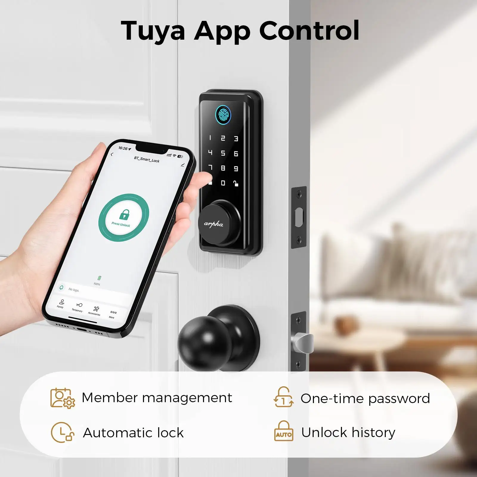 Keyless Entry Door Lock