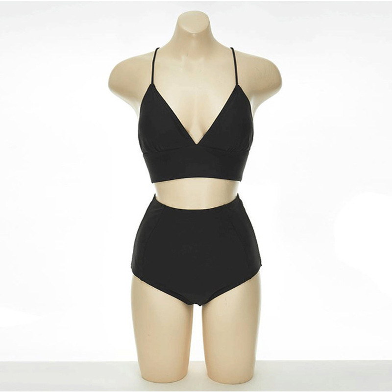Swimsuit Women’s Bikini Split High Waist Swimsuit Seaside Spa