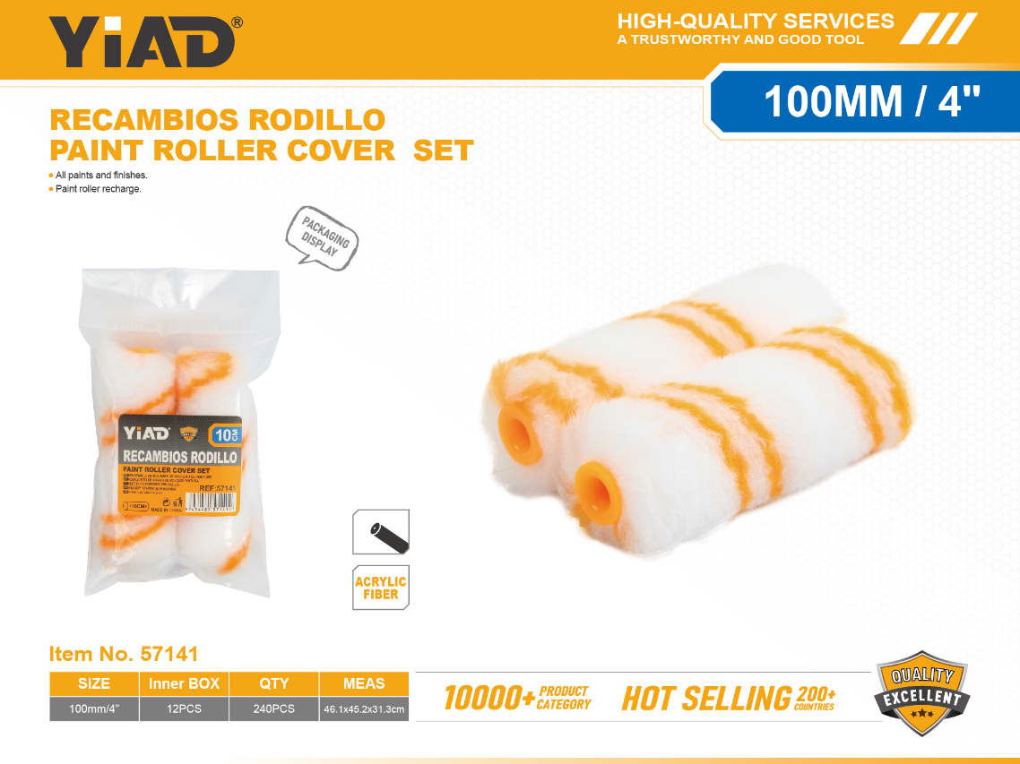 2PCS,  100MM Pure Paint Roller Core – Only Support Self-pickup, Free Shipping Price Is Anti-auction Pric