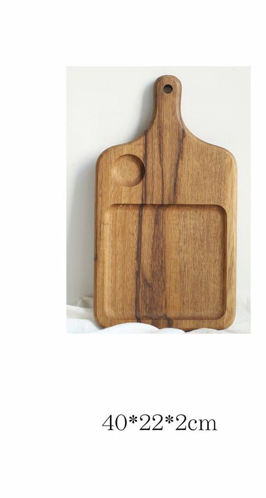 Title 2, Solid wood pizza sushi cutting board