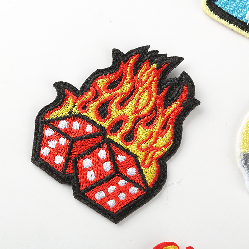 Cartoon Animal Schoolbag Embroidery Fabric Patch — image 1