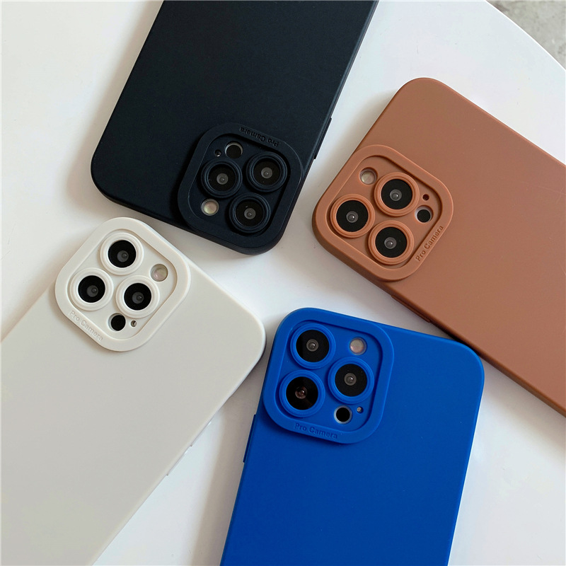 Pupil Eye Silicone Soft Phone Case – Blue – iPhone 12 mini