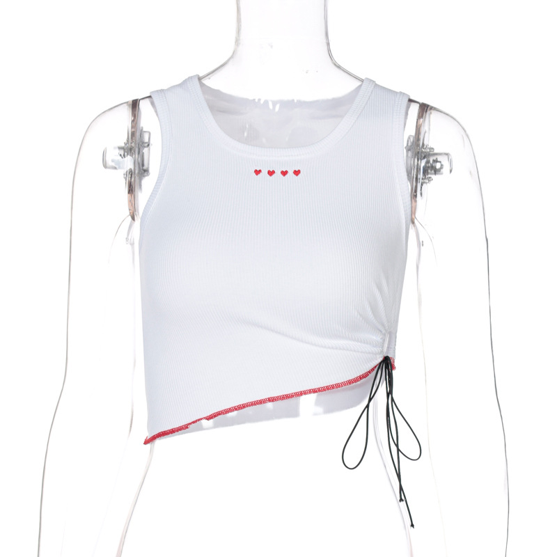 Explosive Women's Embroidered Lace Slim Tank Top