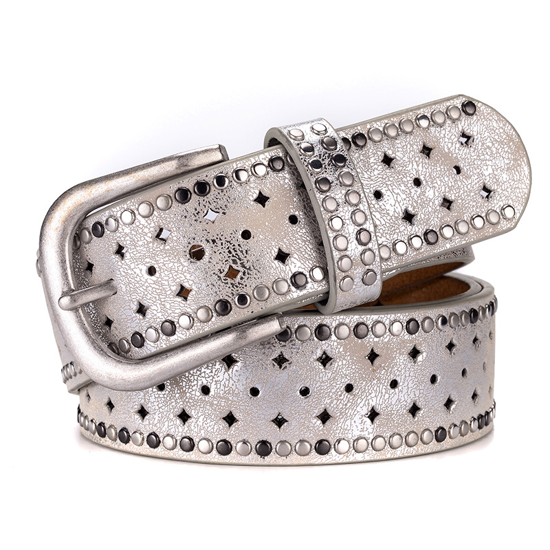 Title 11, Strass klinknagel legering pin gesp mode casual...