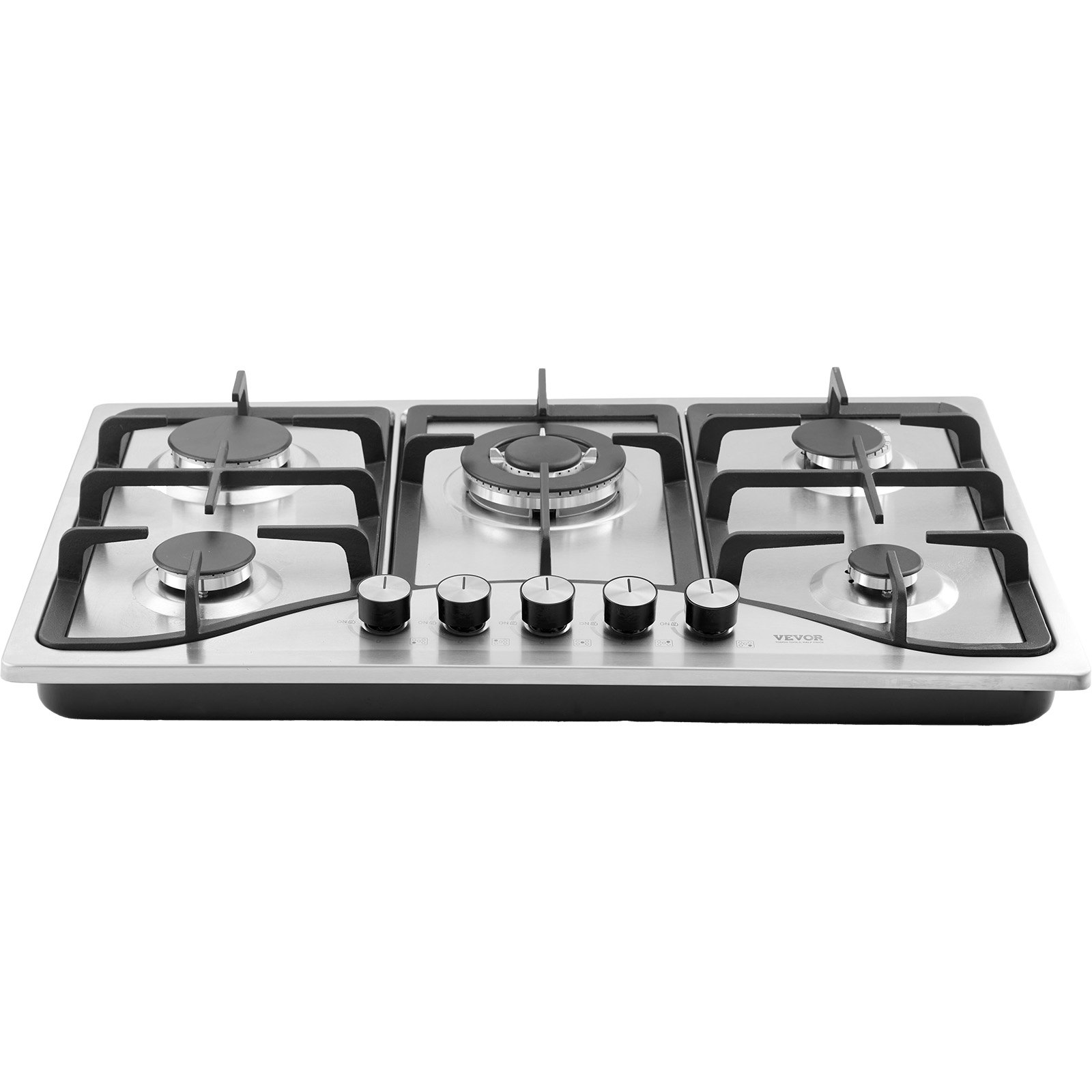 Gas Cooktop 30 Inch, Max 12250BTU 5 Burners Built-in Stainless Steel Gas Stove Top, LPG NG Convertible Dual Fuel Natural Gas Hob With Thermocouple Protection image 9
