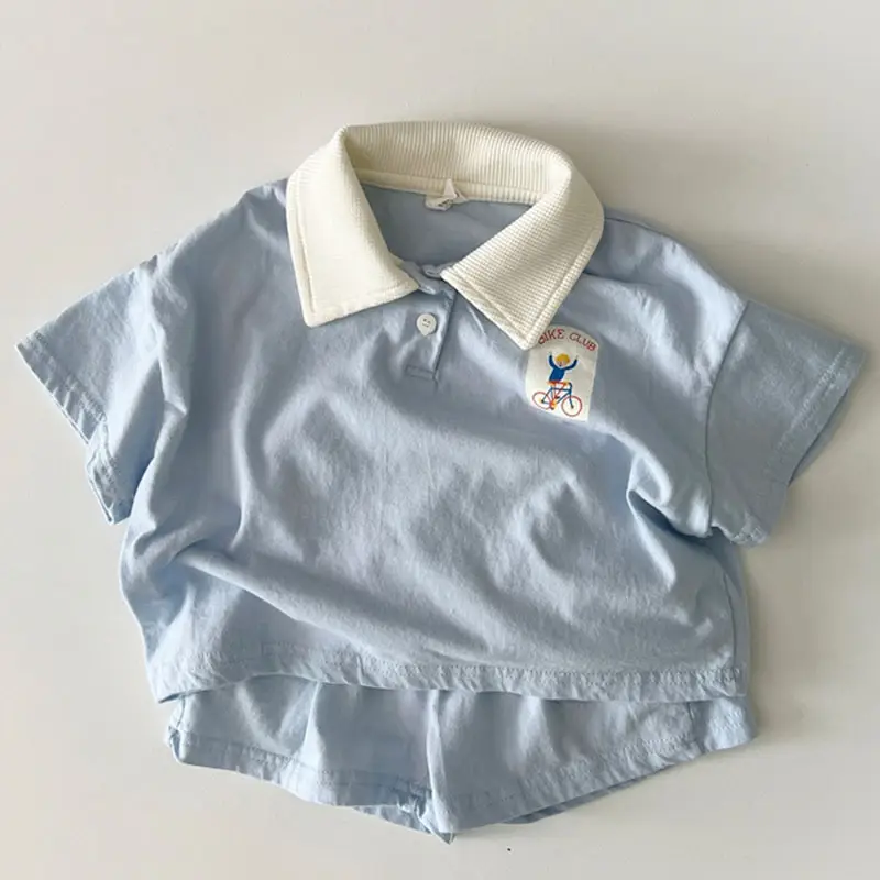 Short Sleeve Shorts Suit For Baby