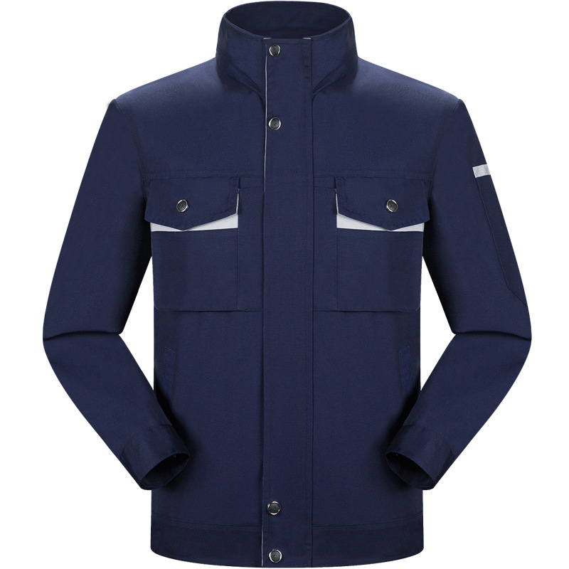 Long-sleeved Overalls Suit Men's Wear-resistant Canvas Labor Insurance Clothing