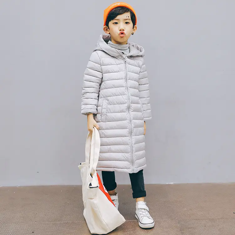 Winter Warm Children Cotton Clothing Mid Length