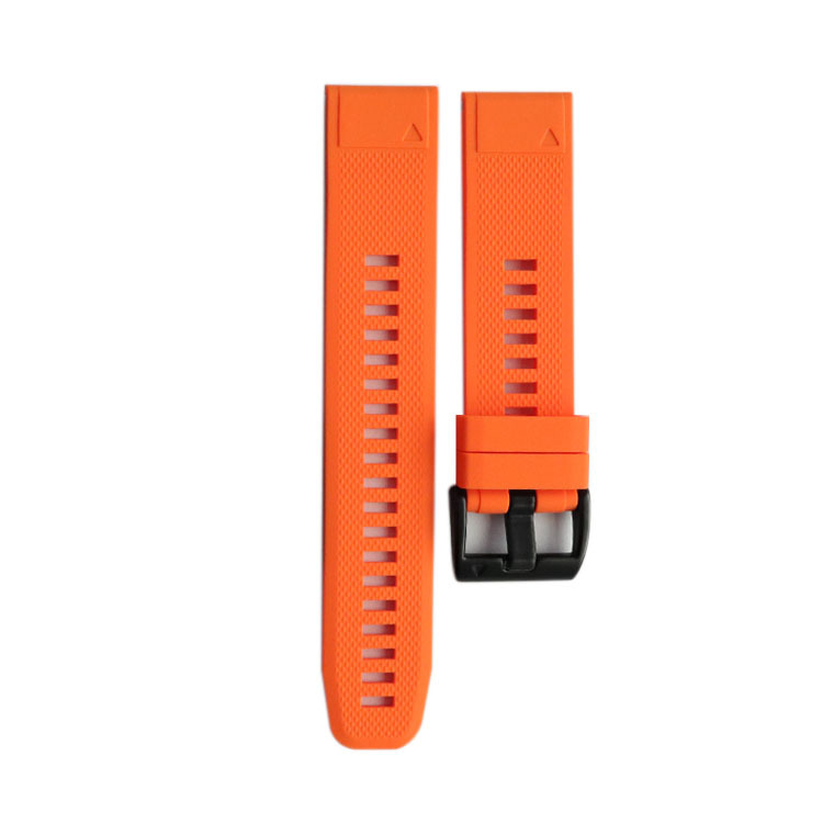 Solid Color New Fashion Silicone Leather Strap