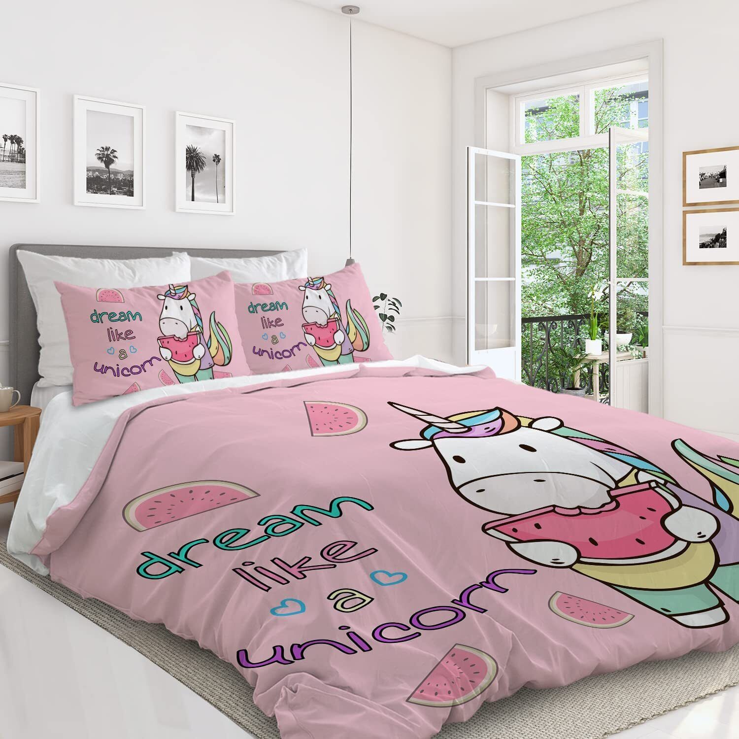 3pieces Watermelon Duvet Cover Set For Comforter Bedding Queen Size — foto 4