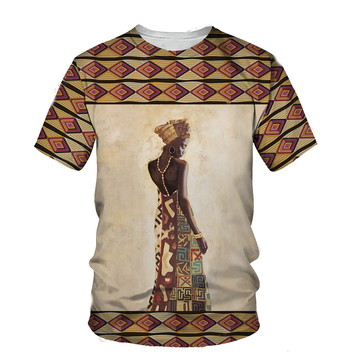 Title 7, Fashion Personality Madonna T-shirt with 3D Dig...