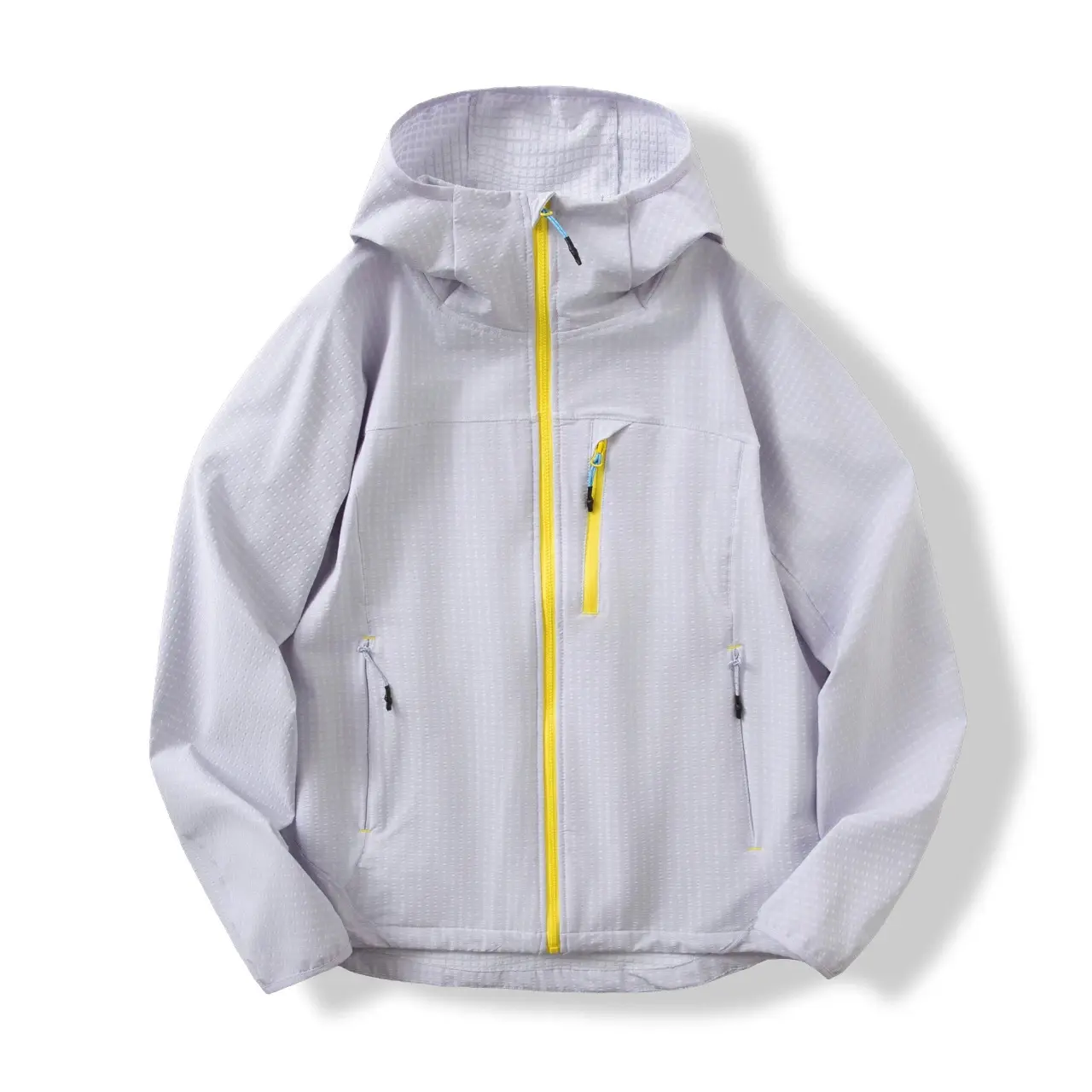 Men's Lightweight Breathable Outdoor Colorblock Zip Up