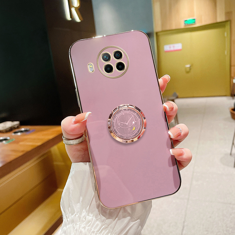 Creative Clock Finger Ring Bracket Protection Plating Anti-drop Silicone Protective Case - Image 10