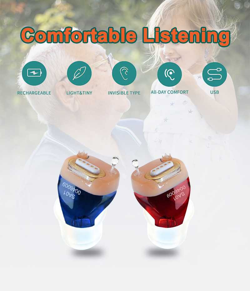 Magnetic Suction Sound Amplifier Auxiliary Listening Portable Charging - Image 3
