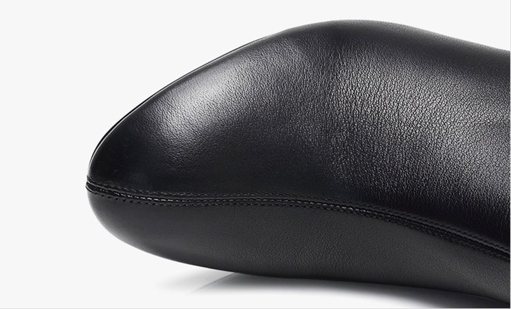 Good With Thick Heel Round Toe Martin Boots Women's Mid-heel Short Tube