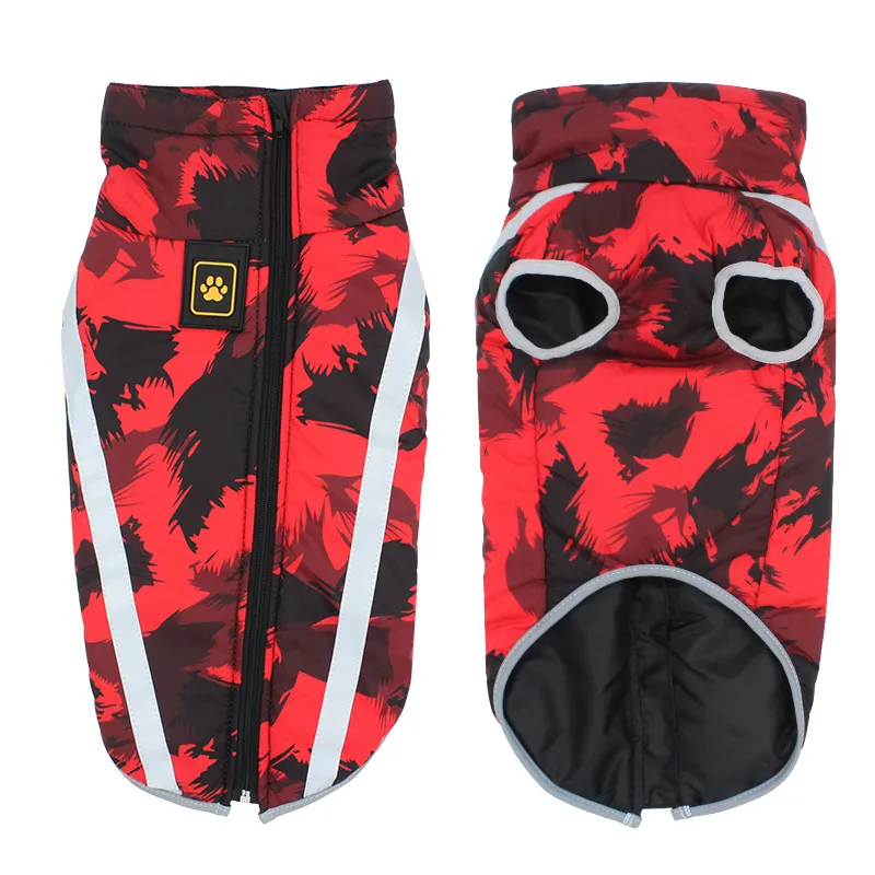 Warm Pet Dog Clothes Are Fashionable - Red