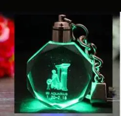 Flashing Crystal Keychain Glass Pendant - Shop at LoveMi