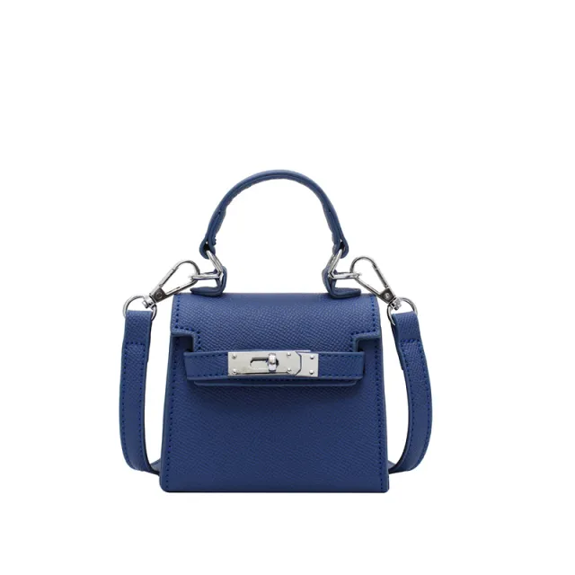 Niche Design, Western Style One shoulder Messenger Small Bag Blue - Shop at LoveMi