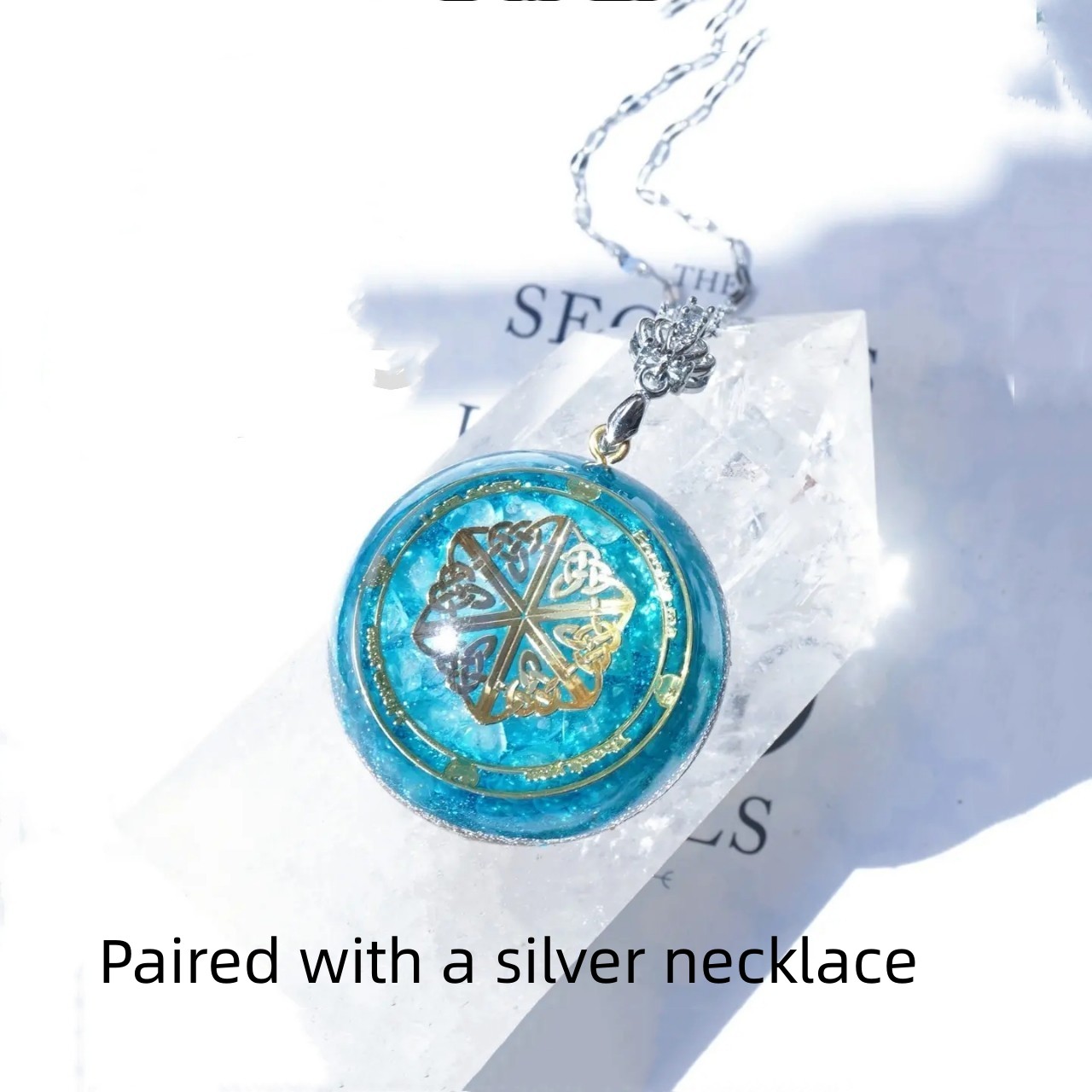 Handmade High-frequency Crystal Guardian Stone Necklace