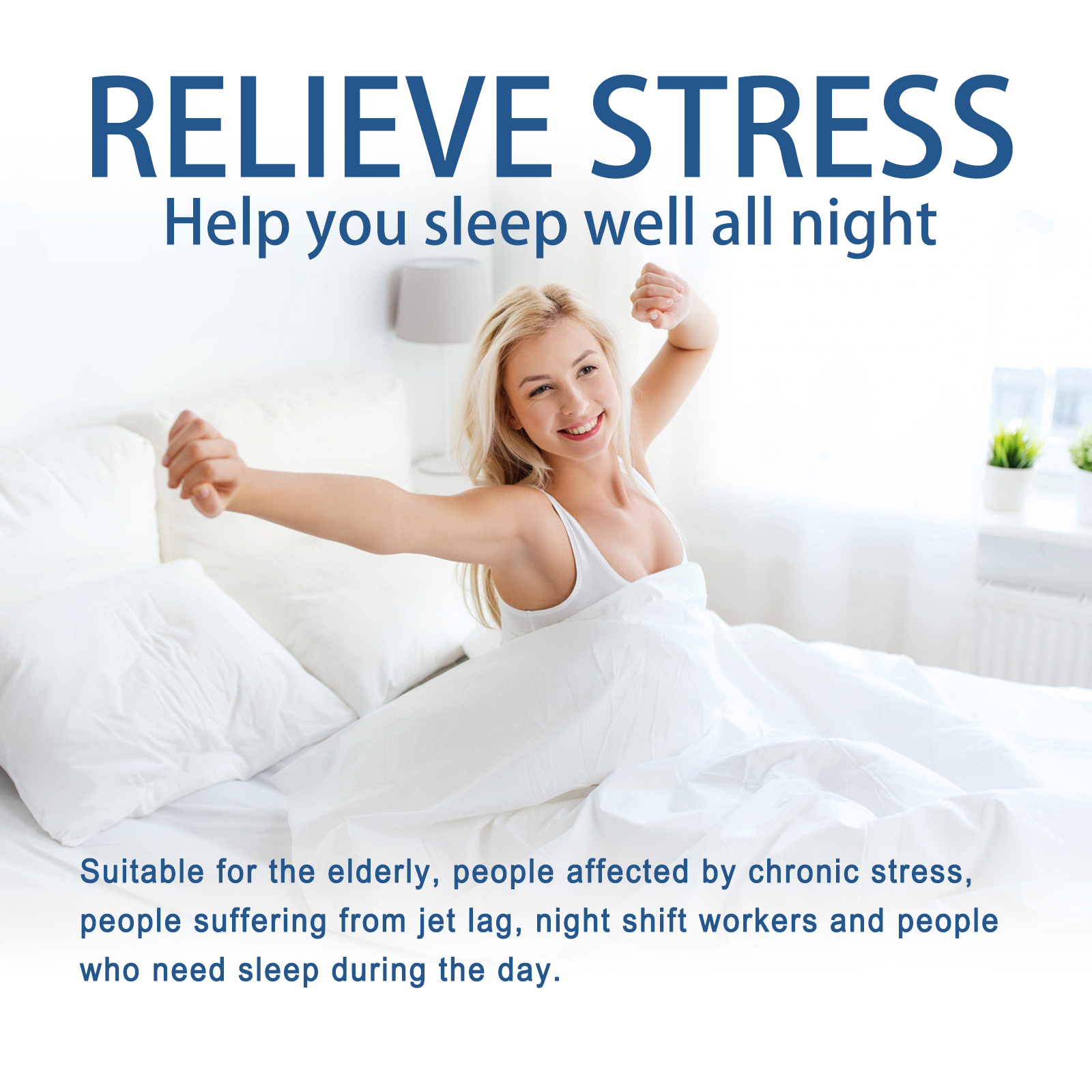 Ximonth Sleeping Patch, Care For Sleep Relax Body And Mind Physical Fatigue Fatigue Relieve Stress Peace Of Mind Sleep