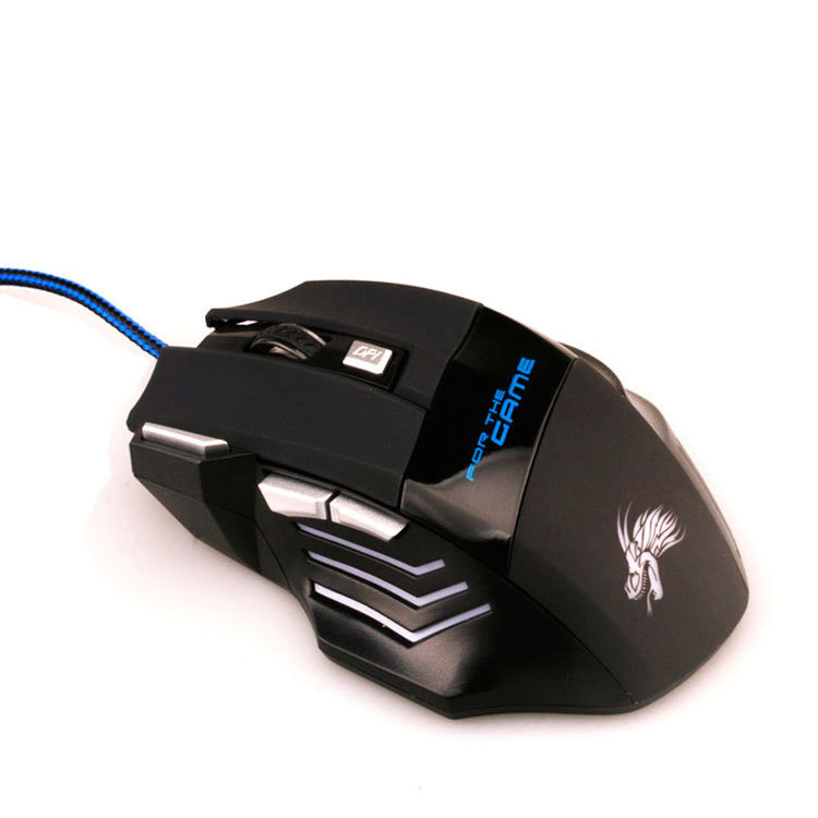 Title 3, Mouse gamer USB de alta performance. Design erg...