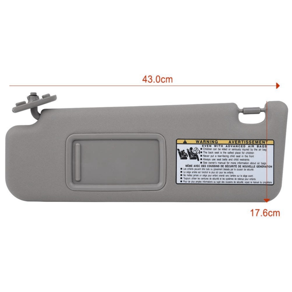 For 2003-2007 T Oyota 4Runner Sport Utility 4.0L 4.7L Driver Side Sun Visor Tan