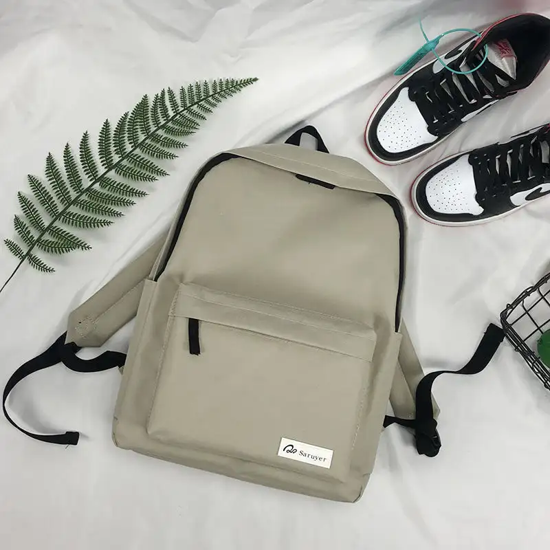 Japanese Simple And Versatile Backpack Casual Women's Bag
