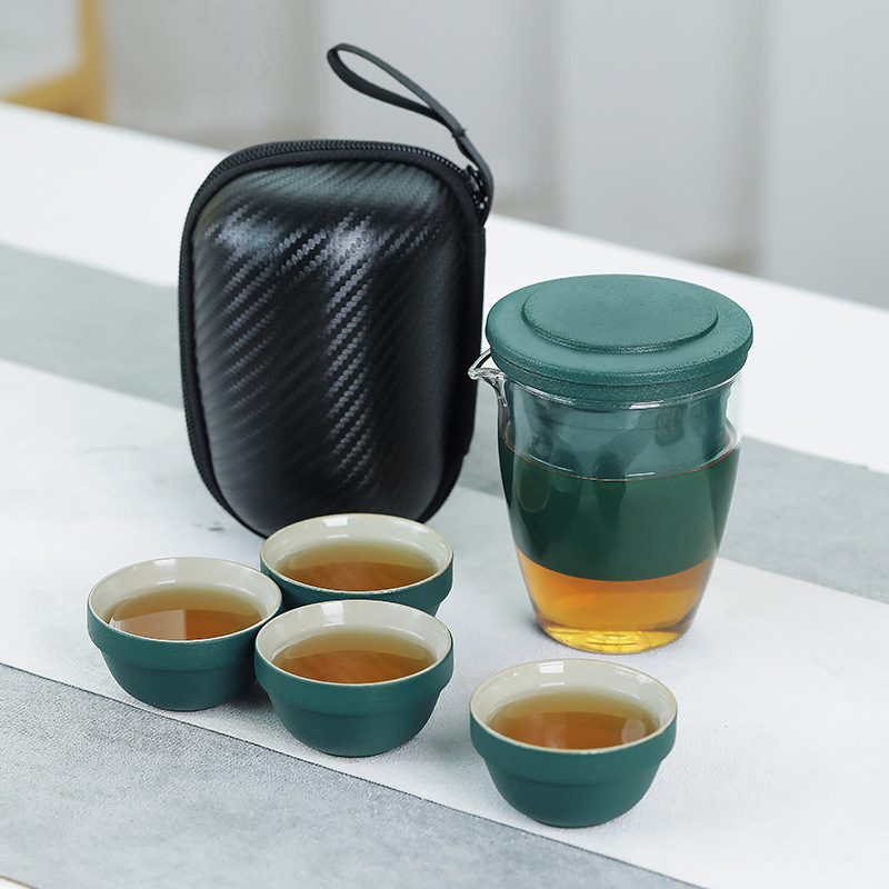 Portable Car Outdoor Travel Tea Set - 10