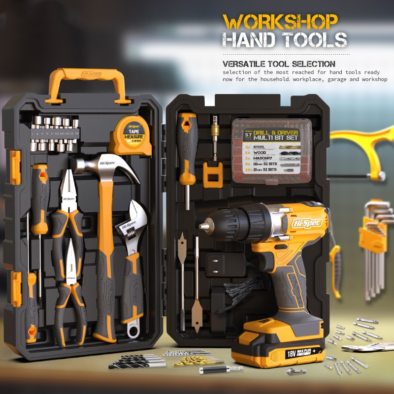 Home Repair Hardware Tool Combo Set — foto 4