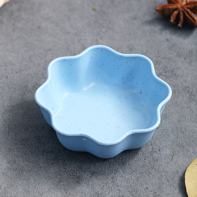 Plum blossom disc blue