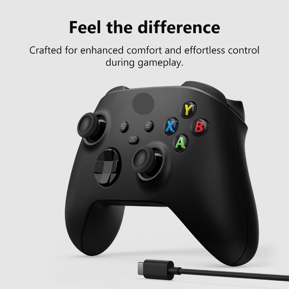 Wireless Gaming Controller With USB-C Cable, Bluetooth & Textured Grip 2
