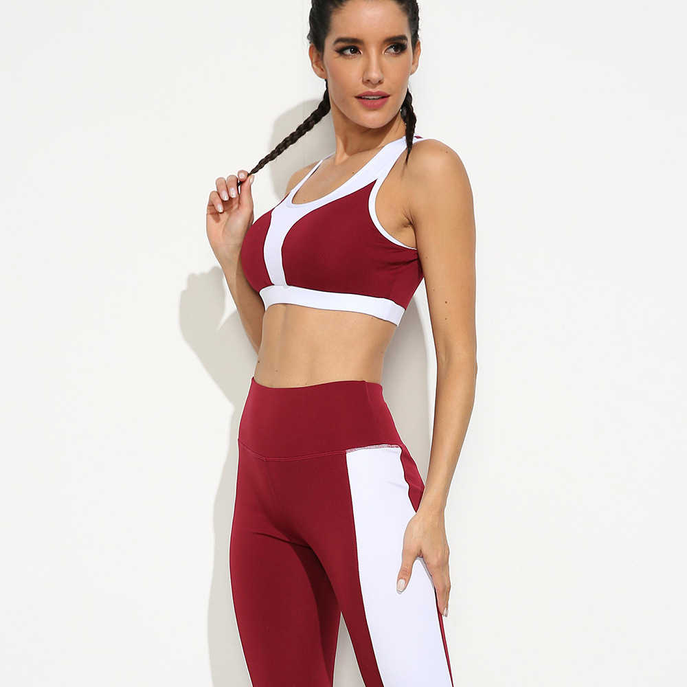 Title 6, Fitness Leisure European Style Yoga Pants Suit