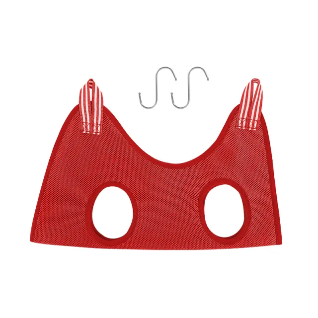 Pet Grooming Hammock Harness For Cats And Dogs, Cat Grooming Sling For Trimming Nail And Ear Care, Pet Hammock Restraint Bag Red - Shop at LoveMi