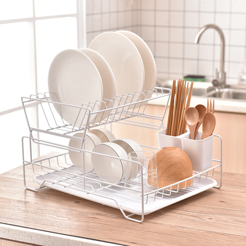 Title 1, Multifunctional Double-layer Draining Rack