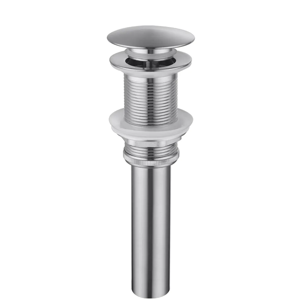 The Bathroom Sink Drain Has No Overflow Hole, And The Basin And Washbasin Pop-up Drain Is Made Of 304 Stainless Steel