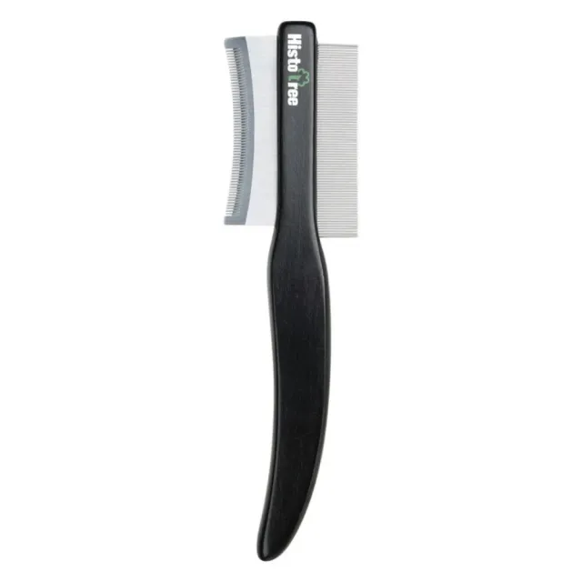 Pet Hair Comb Hair Remover Double sided Easy Deshedding Brush For Cat Grooming Dog Grooming Flea Comb Pet Supplies Black - Shop at LoveMi