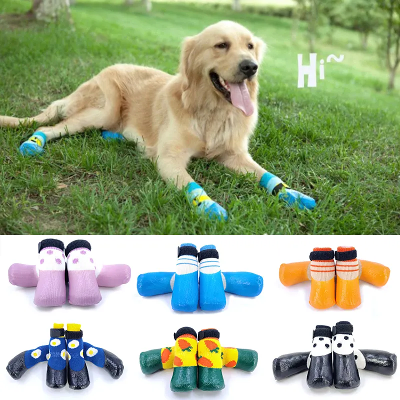 Dog Socks Soft Soled Shoes Scratch Proof